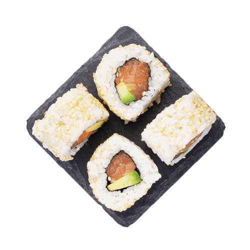 Salmon-avocado roll