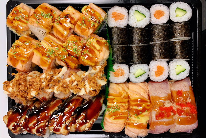 Flambe sushi box