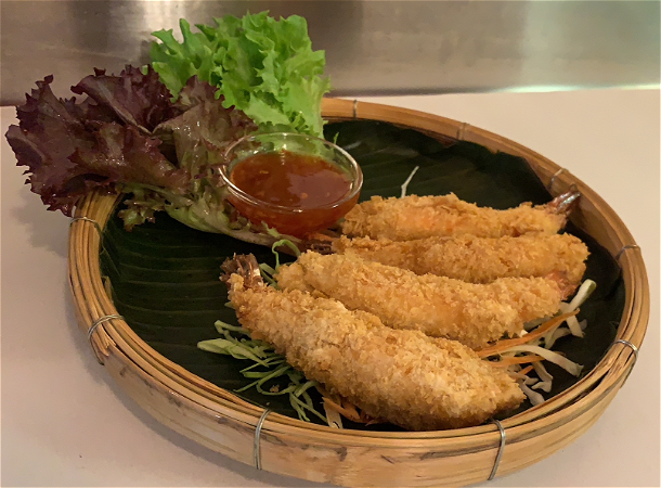 (4x) Koeng Thod - Fried shrimp - Gefrituurde garnalen