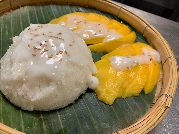 Khao Neow Mamuang - Mango with sticky rice - Mango met zoete kleefrijst