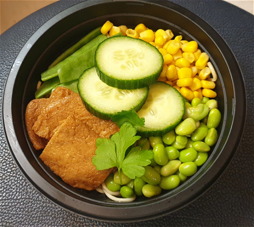 Tofu Inari Noodle Bowl