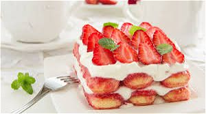 Huisgemaakte Aardbei Tiramisu