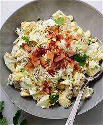 Bacon & Egg salade
