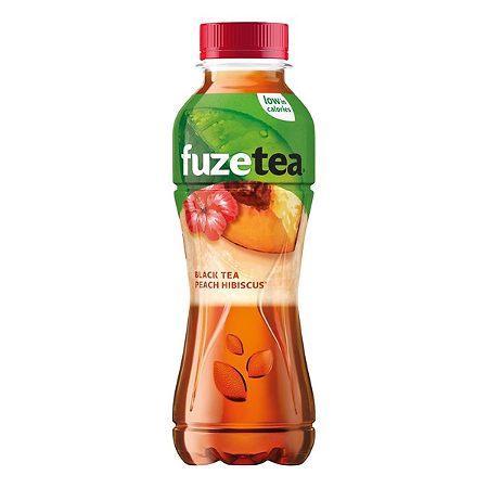 Fuze Tea Black Tea Peach Hibiscus 40cl