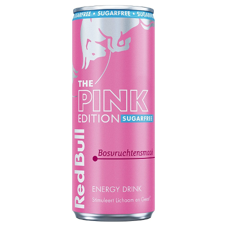 Red Bull Pink Bosvruchten 25 cl