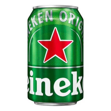 Blikje Heineken bier