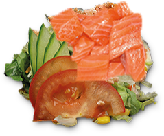 Sashimi salade