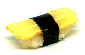 Tamago nigiri (zoete omelet)