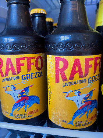 Raffo unfiltered beer
