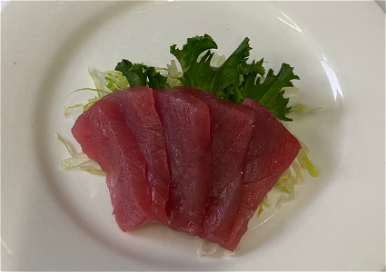Tonijn sashimi (5 stuks)
