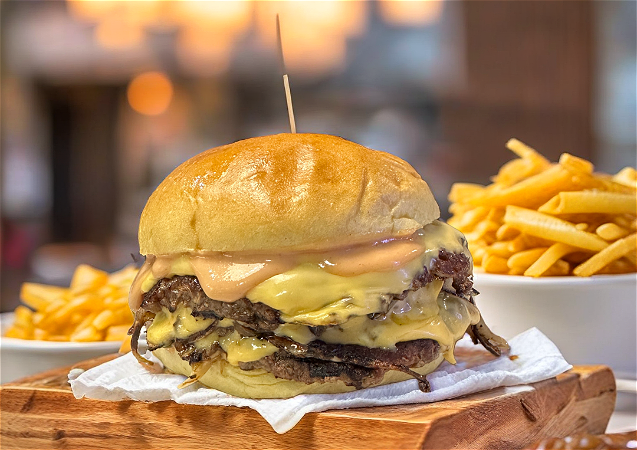 Smash burger double