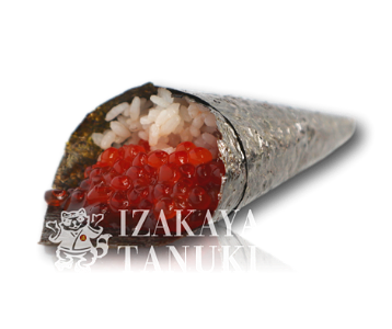 Temaki Ikura | Handroll Salmon Roe