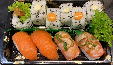 Sushi Box single B (10st)