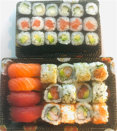 Family sushi box (34 stuks)
