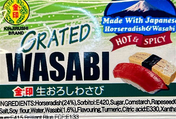 Wasabi sachet