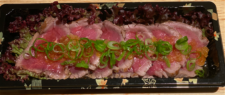 Beef tataki - 7  à 8 stuks