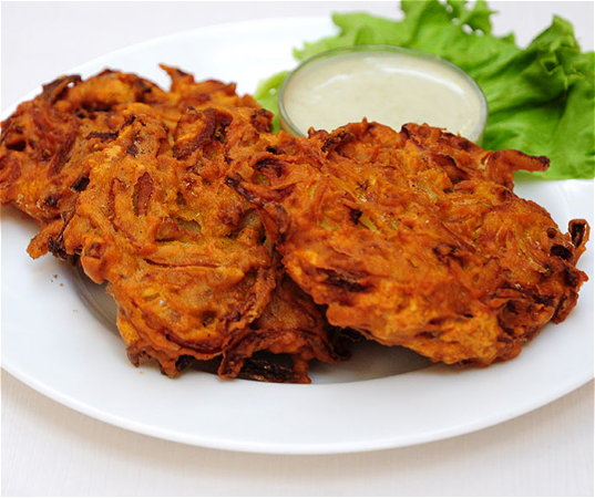 Onion Bhajee (Vegan & glutenvrij)