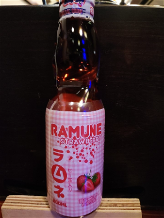 Ramune Japanese carbonated soft drink