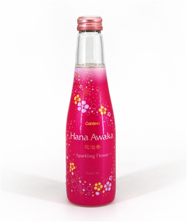 Hana awaka sparkling sake 250ml