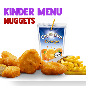 Chicken Nuggets 4st  kindermenu