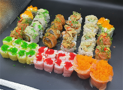 Creative Seafood Sushi Box 60 st (ACTIE)