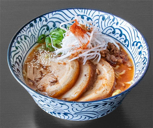 Spicy tonkotsu  miso ramen