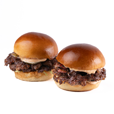 Mini Smash Burgers (2 pcs)