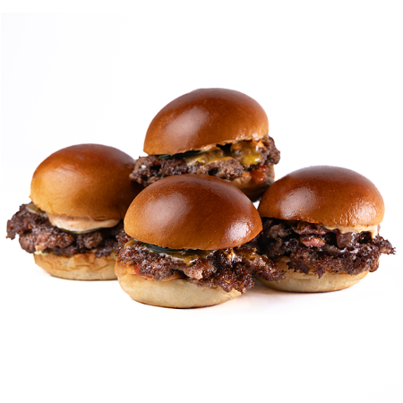 Mini Smash Burgers (4 pcs)