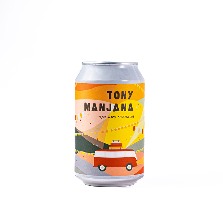 Special Beer: Tony Manjana - Hazy Session IPA - 4,5%: