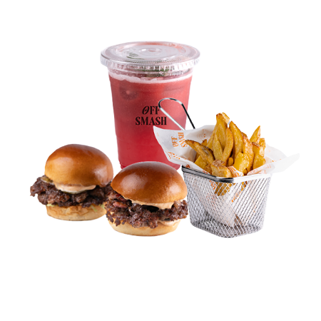 MINI BURGER MENU (2 pcs)