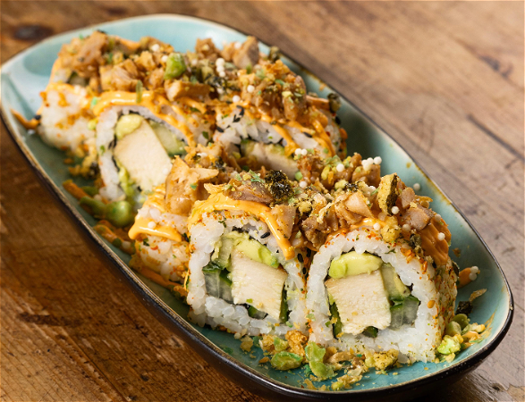 Spicy Wasabi Chicken Roll