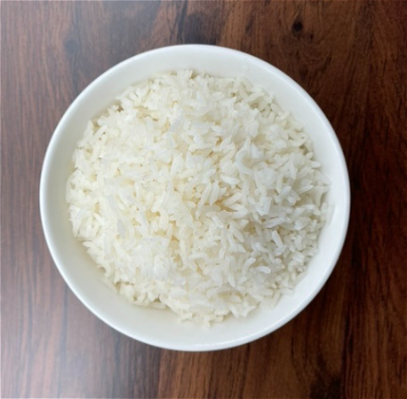 Witte Rijst / steamed riced.