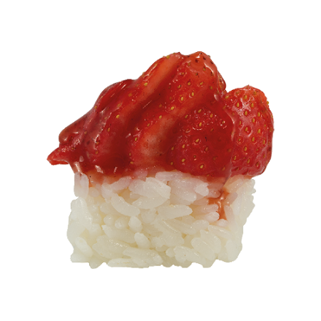 Strawberry nigiri