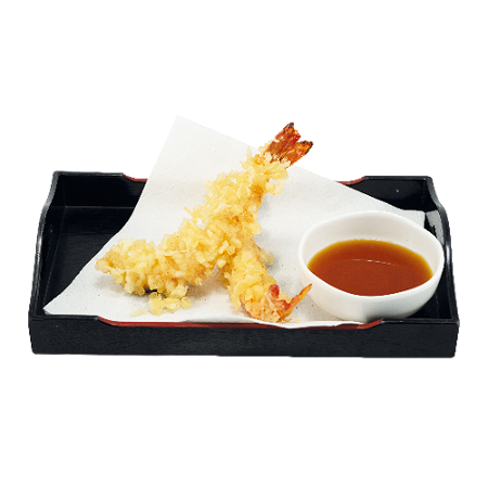 Japanse ebi tempura