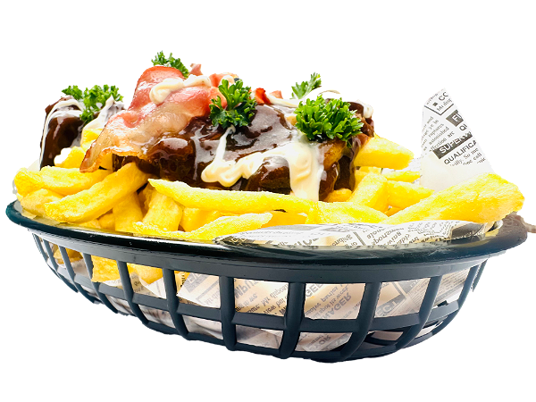 Loaded fries stoofvlees de luxe