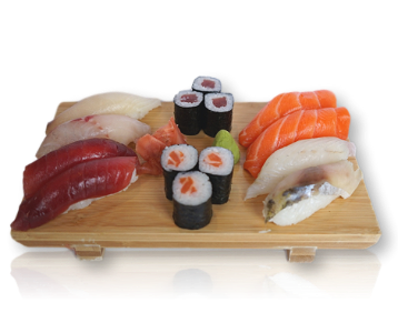 Tanuki's sushi selection B.
