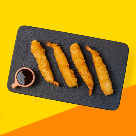 Tempura Shrimps with teriyaki