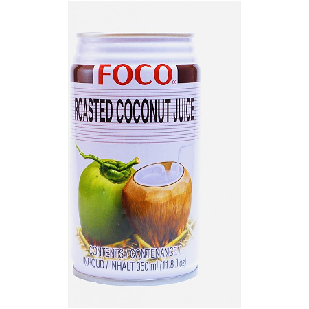 Foco roasted coconut juice 33cl