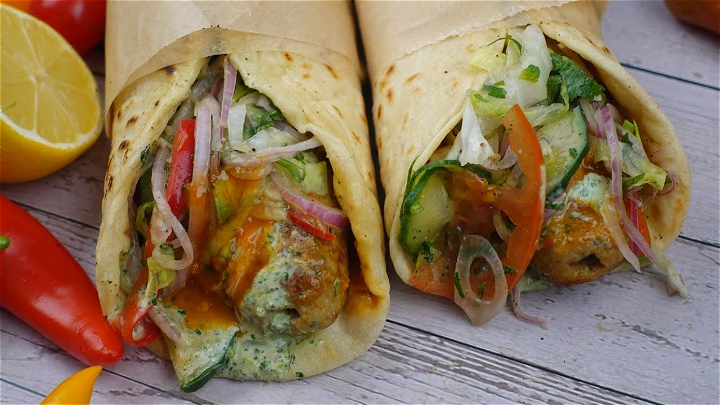 Seekh Kebab Roll