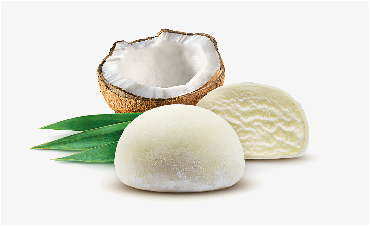 Coconut Mochi ice cream