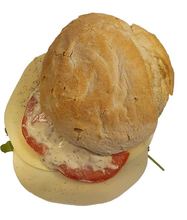 Broodje mozzarella/tomaat