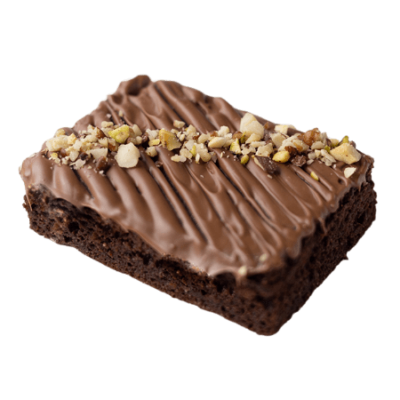 Noten melkchocolade brownie