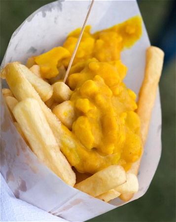 Frites piccalilly
