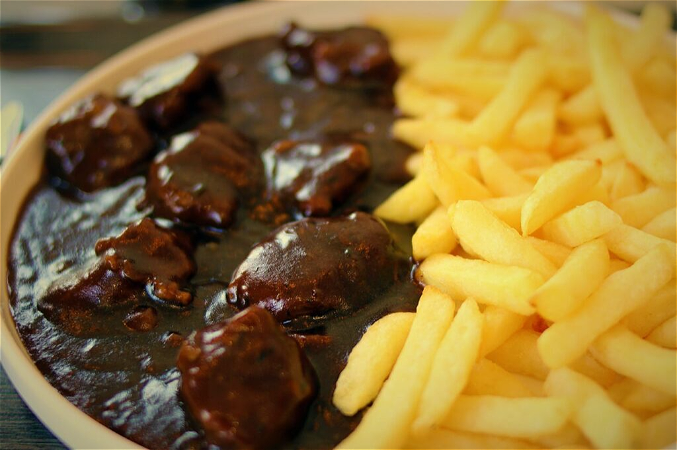 Frites stoofvlees