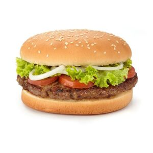 Gepaneerde hamburger