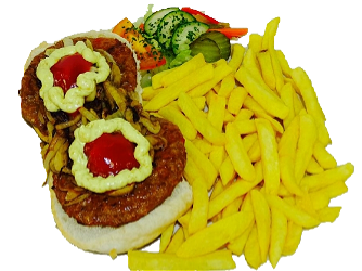 Hamburger Speciaal menu 