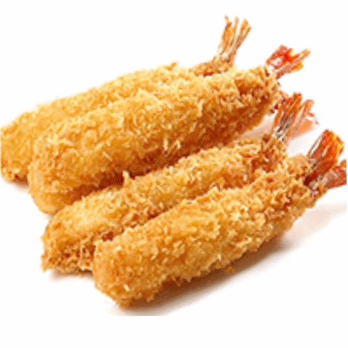 Fried gamba tempura