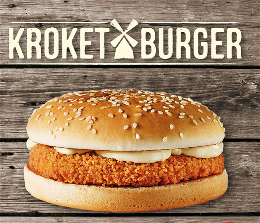 kroketburger menu
