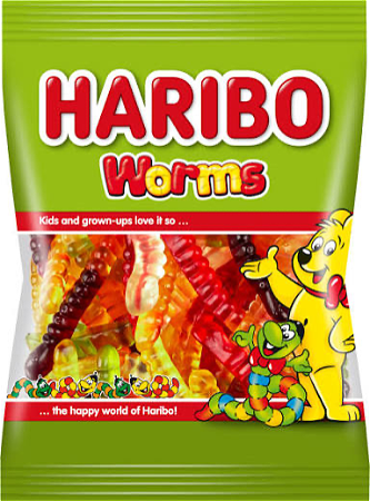Haribo Jelly worms 75g