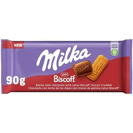 Milka biscoff lotus 90g